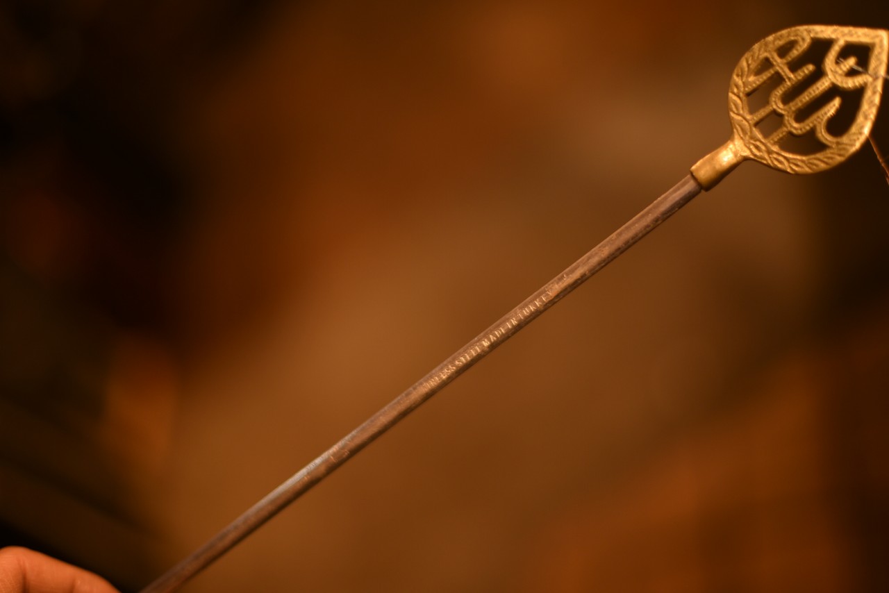 101607 真鍮　ブラスとステンレスのスキュア　英国 