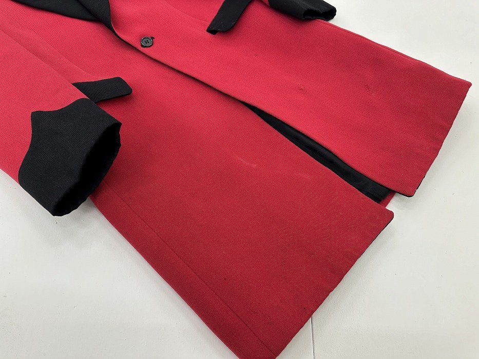 107453 ヴィンテージ エドワードジャケット　RED/BLACK