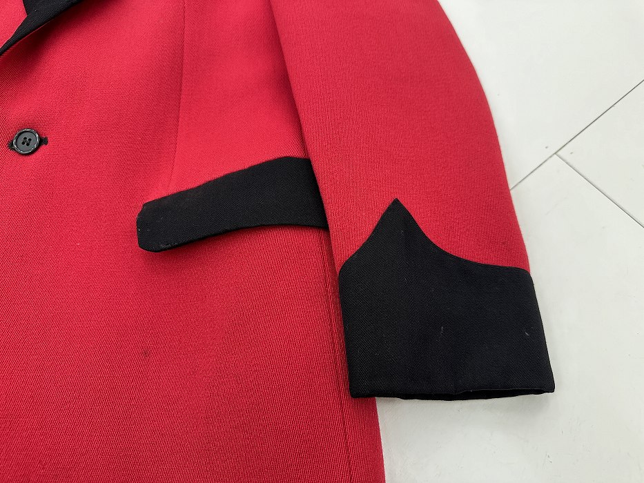 107453 ヴィンテージ エドワードジャケット　RED/BLACK