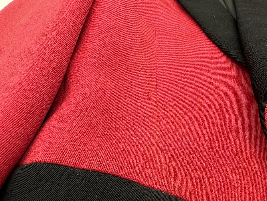 107453 ヴィンテージ エドワードジャケット　RED/BLACK