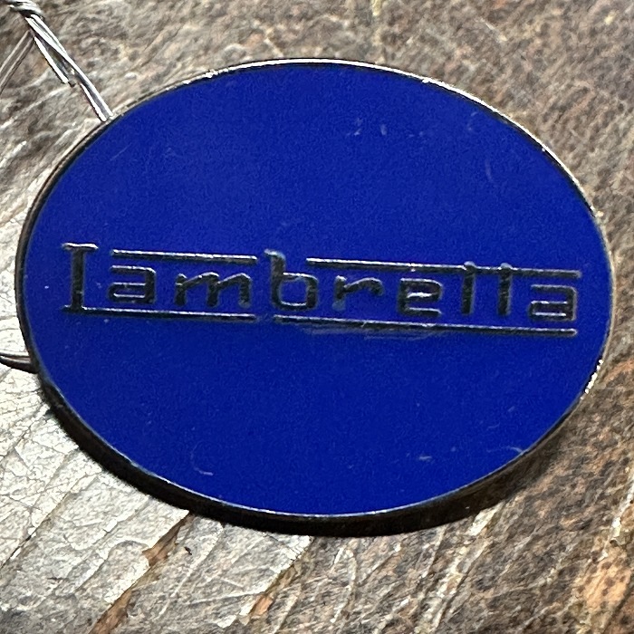 当時物 Lambretta 50s 英国オーナーズクラブ ピンバッジ　ビンテージ 108108 Lambretta Pins Bage ランブレッタ ピンバッジ 英国 mods