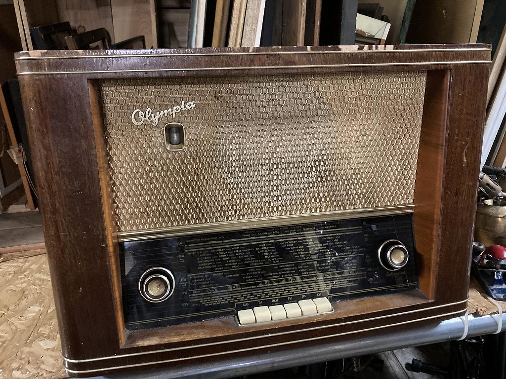 101256 ヴィンテージ OLYMPIA 573 ラジオ　