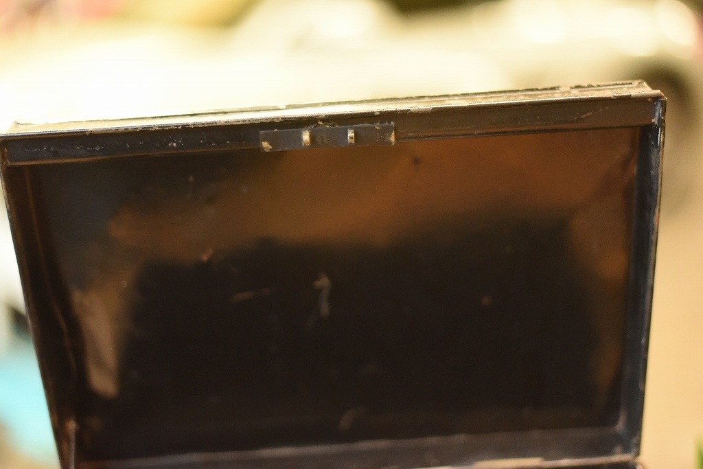 103801 ヴィンテージ アイアンボックス 箱 英国