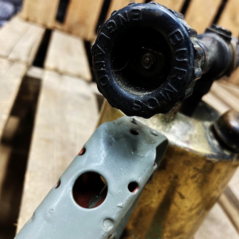 106035 MADE IN BRITISH ブラス トーチ バーナー ブロートーチ コンロ キャンプ 真鍮