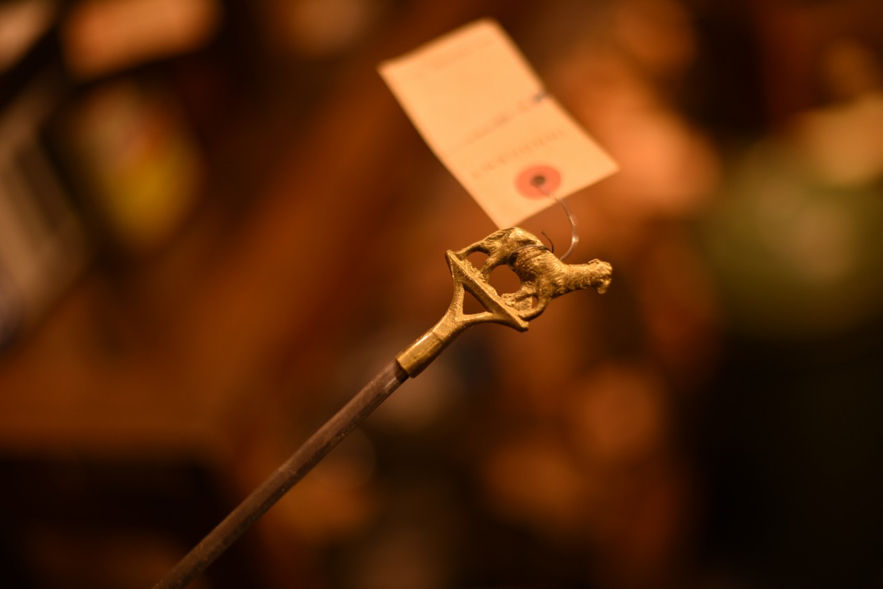 101606 真鍮　ブラスとステンレスのスキュア　英国 