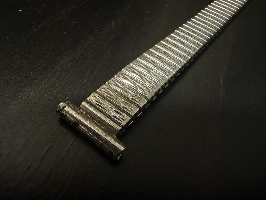 108175 Bambi 腕時計ベルト 18mm 銀メッキ 銀色 