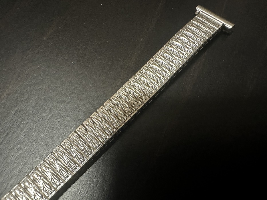 108175 Bambi 腕時計ベルト 18mm 銀メッキ 銀色 