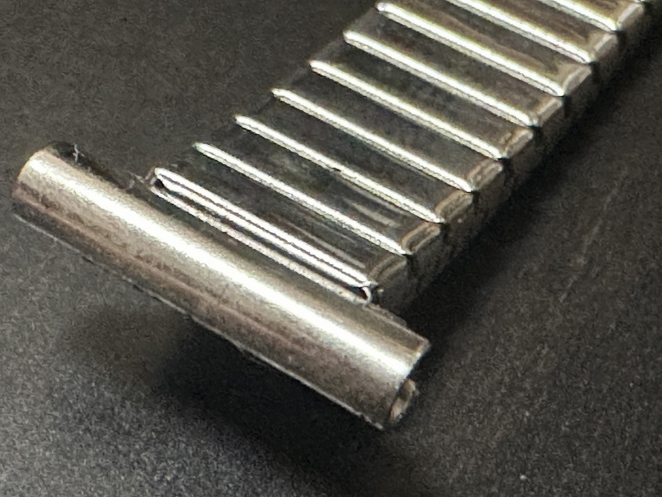 108175 Bambi 腕時計ベルト 18mm 銀メッキ 銀色 