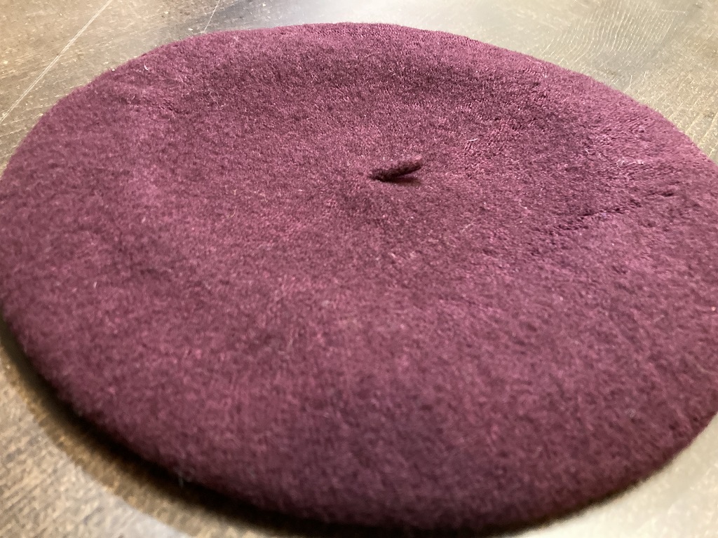 108268 ヴィンテージ ベレー 「GOLDEN GATE HAT Co. LOSANGELS」100%WOOL