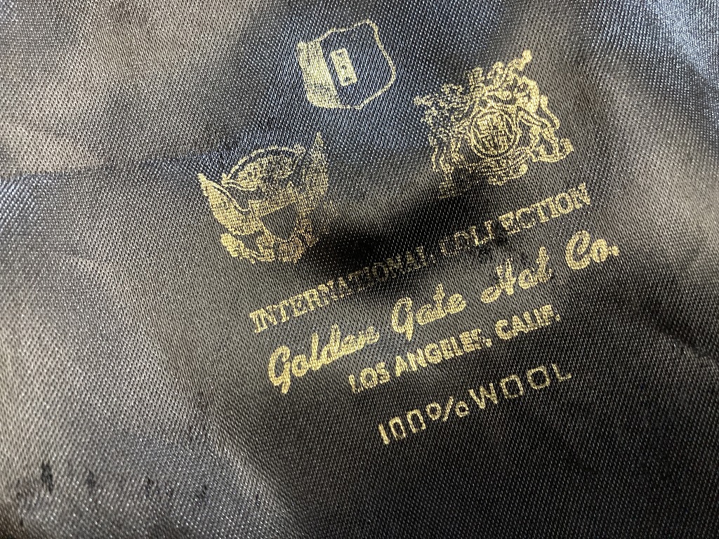 108268 ヴィンテージ ベレー 「GOLDEN GATE HAT Co. LOSANGELS」100%WOOL
