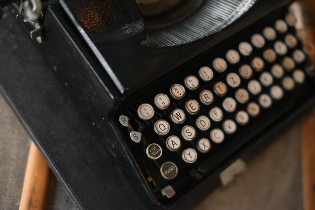 Seidel & Naumann Erika no.5, Typewriter, Vintage, Germany