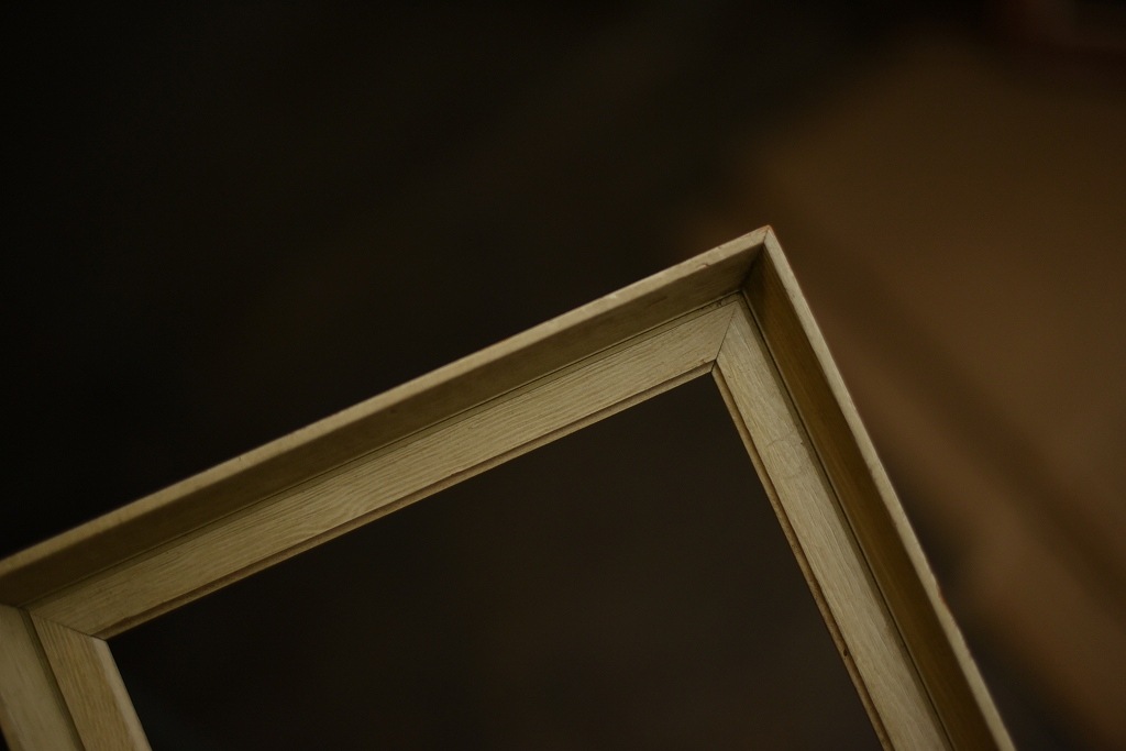 103618 ヴィンテージ　ウッドフレーム 額縁