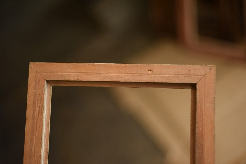 103618 ヴィンテージ　ウッドフレーム 額縁