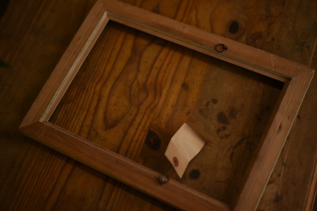 103618 ヴィンテージ　ウッドフレーム 額縁