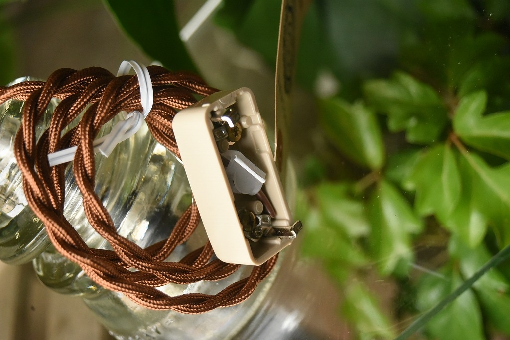 104759 インダストリアル ガラスインシュレーター ランプ 照明 USA 碍子 i005C