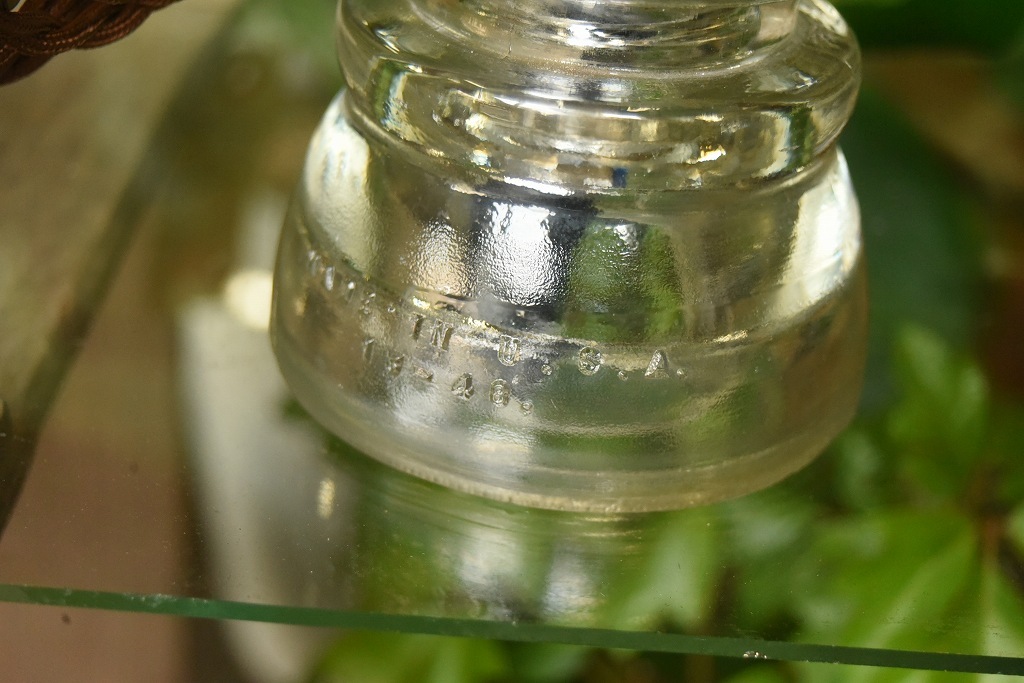 104759 インダストリアル ガラスインシュレーター ランプ 照明 USA 碍子 i005C