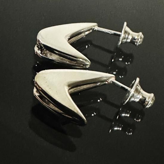 SL-80 「SPACE LAB」 シルバースタッドピアス 10%ポイントバック