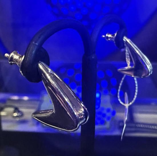 SL-80 「SPACE LAB」 シルバースタッドピアス 10%ポイントバック