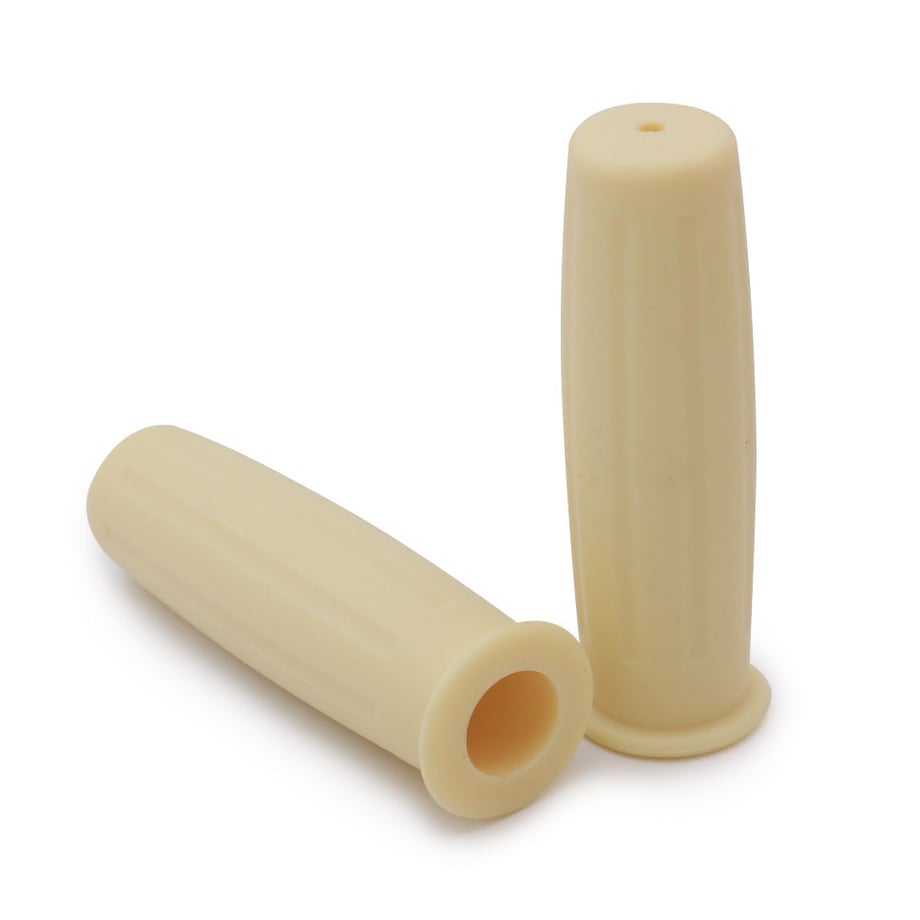 アイボリー 自転車グリップ 「TARUGATA」 Vintage Style Grip ヴィンテージスタイルグリップ ラバー