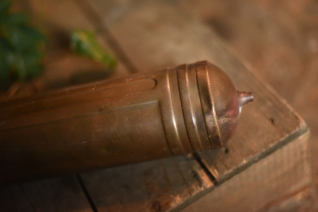 847 ヴィンテージ 真鍮製 消火器 FIRE EXTINGUISHER ブラス 英国製