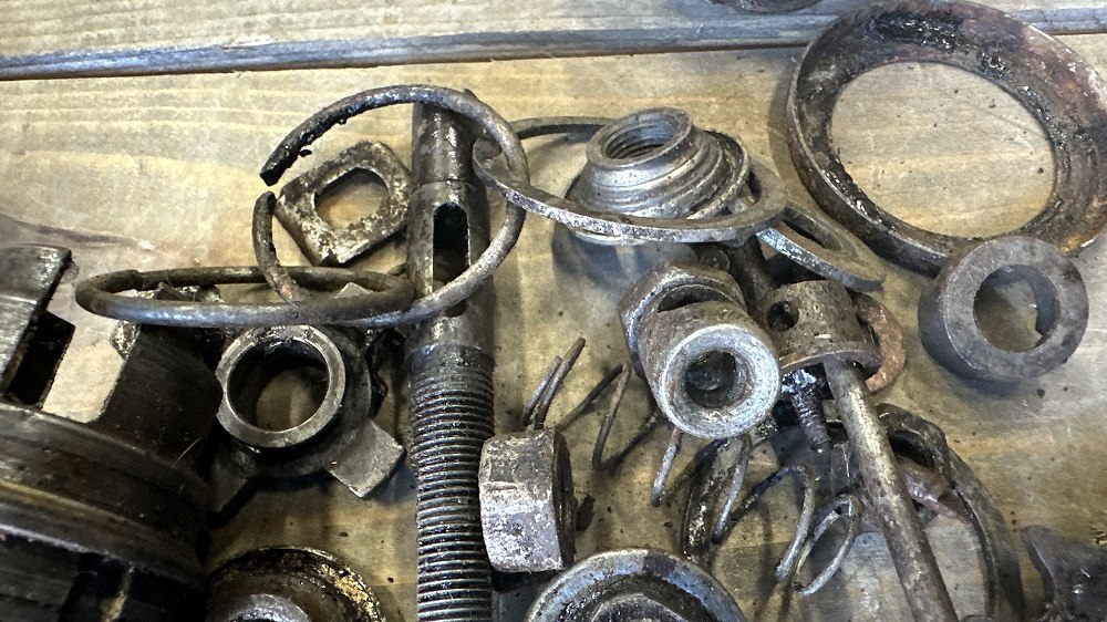 107634 【ジャンクSET】自転車 ヴィンテージ Sturmey-Archer