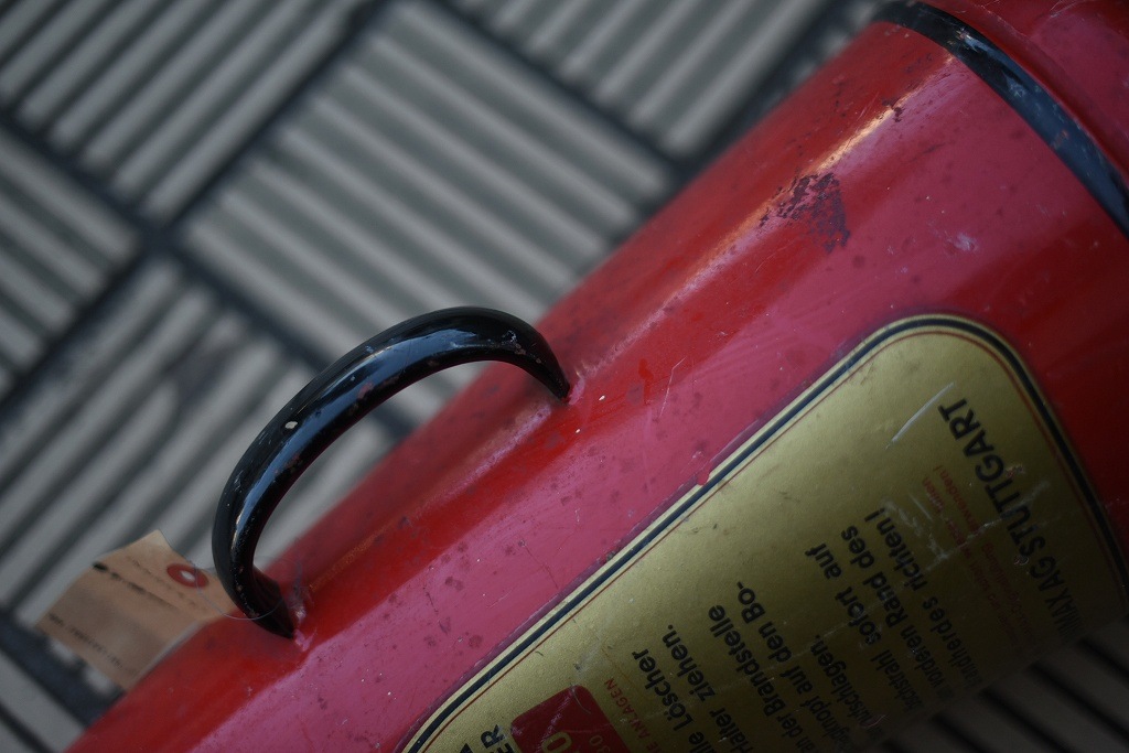 アンティーク　Minimax製消火器 1111 ヴィンテージ 「MINIMAX TYPE MS-10」 消火器 FIRE EXTINGUISHER