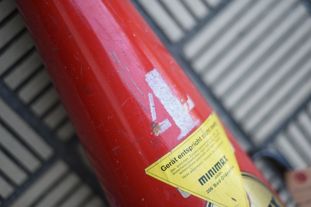 1111 ヴィンテージ 「MINIMAX TYPE MS-10」 消火器 FIRE EXTINGUISHER