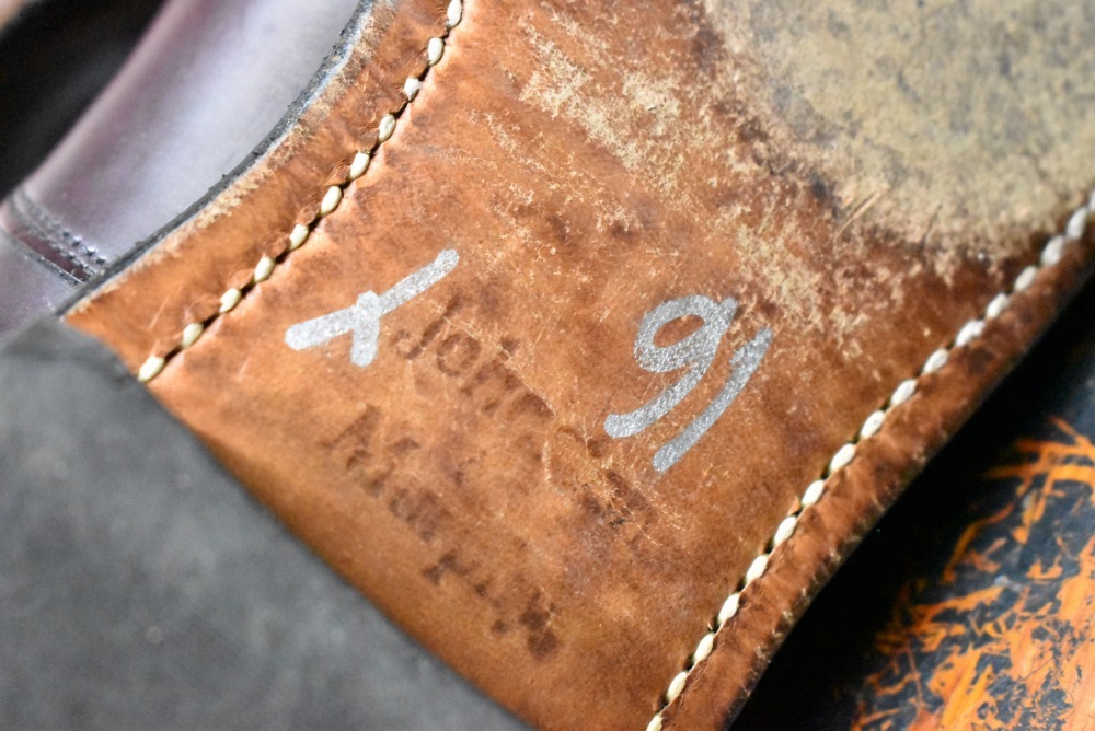 109918    内羽根 レザーシューズ  「Johnston & Murphy Aristo craft」オックスフォード 9