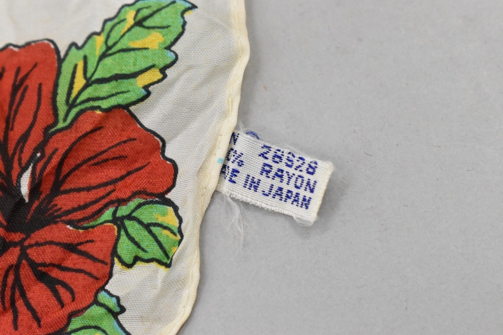 108766 ヴィンテージ 中判 スーベニア スカーフ  Souvenir scarf