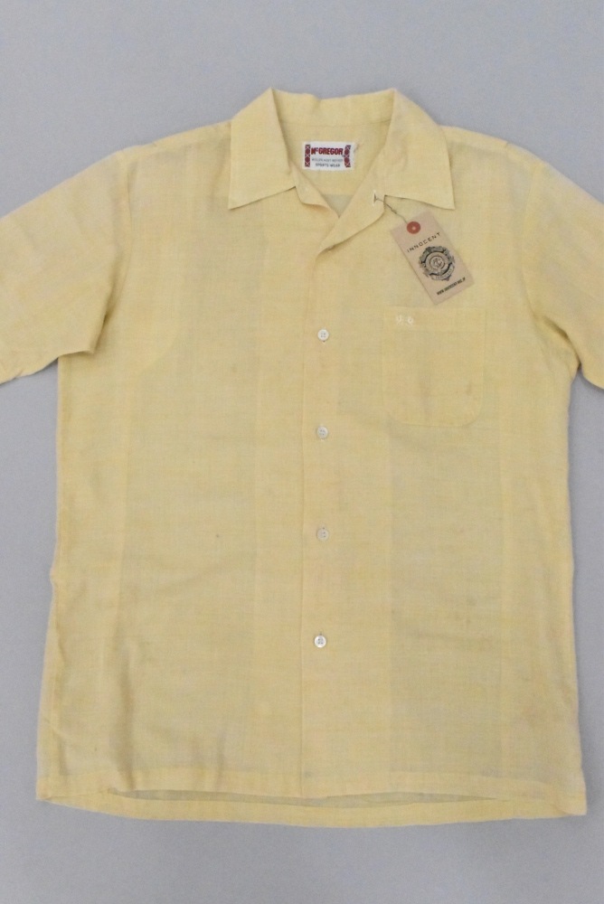 109287 「McGREGPR」70s ヴィンテージ 半袖シャツ