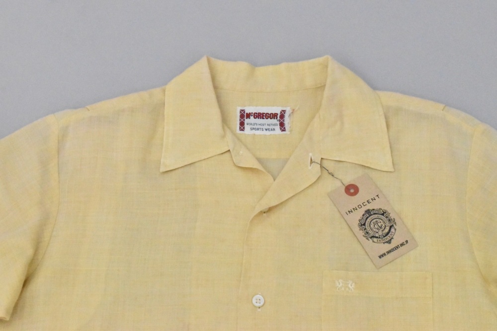 109287 「McGREGPR」70s ヴィンテージ 半袖シャツ