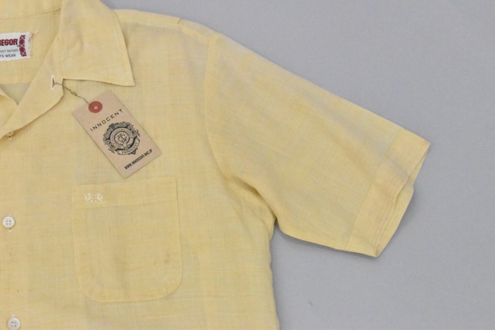 109287 「McGREGPR」70s ヴィンテージ 半袖シャツ