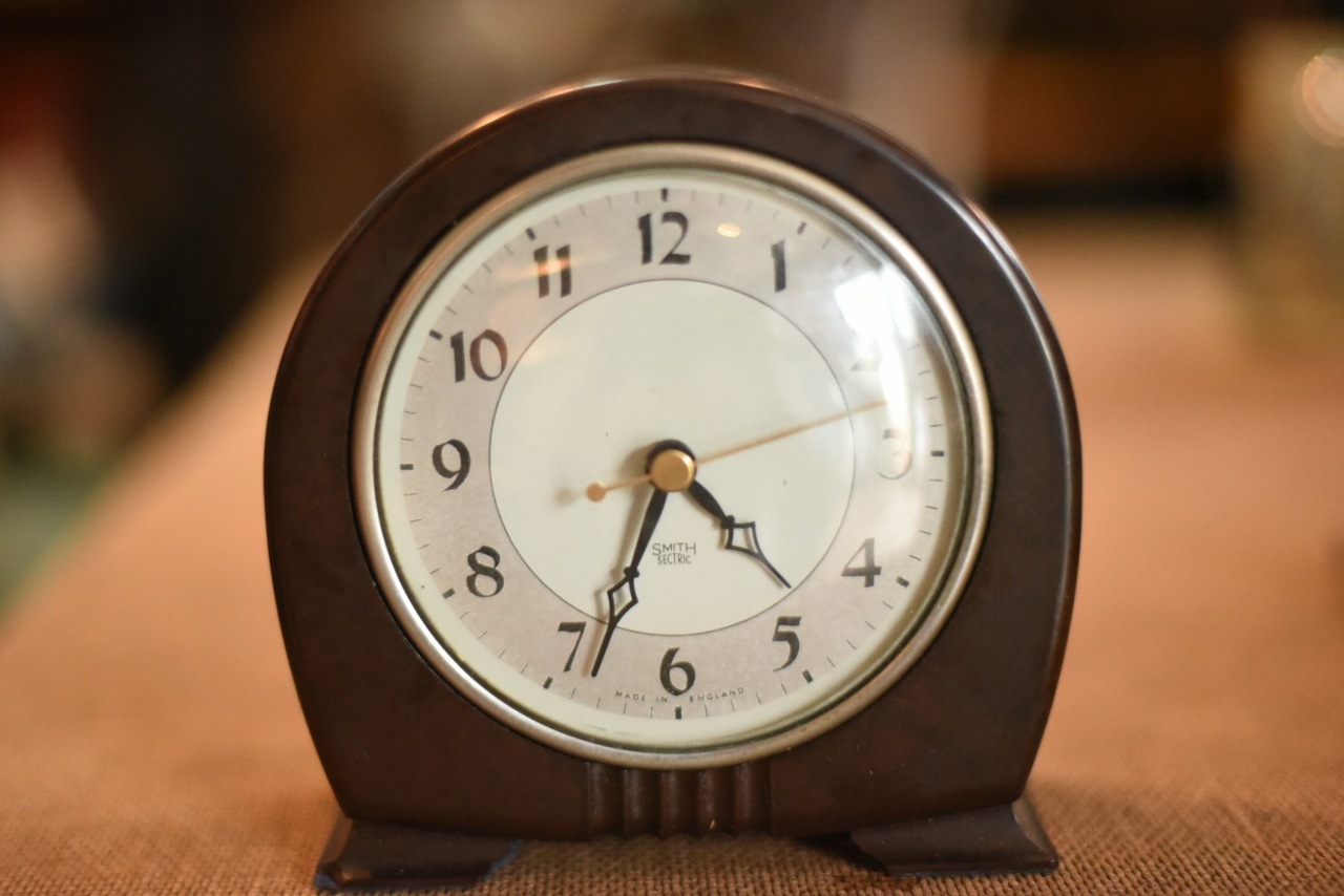 SMITH SECTRIC CLOCK ENGLAND スミスの置き時計 SMITH SECTRIC CLOCK ENGLAND スミスの置き時計
