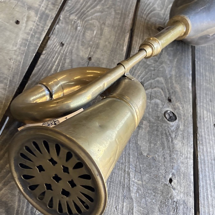 106267 ヴィンテージ ブラス ホーン ラッパ 真鍮製 ブラス 英国