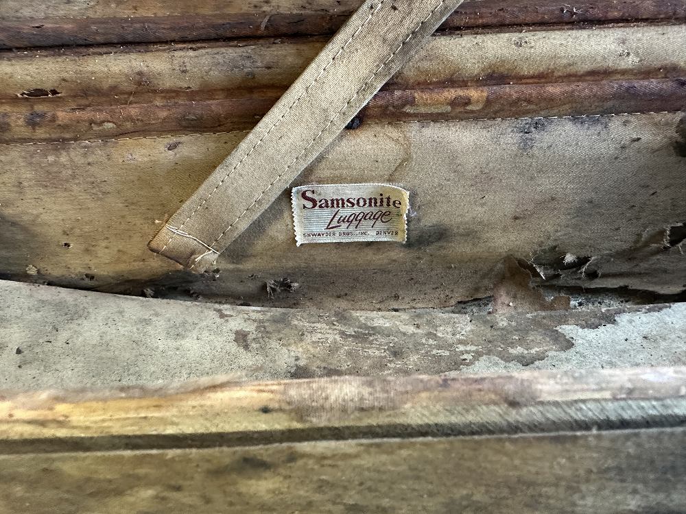 108374  ヴィンテージ  ガーメントスーツケース ワードローブ トランクケース  鞄　