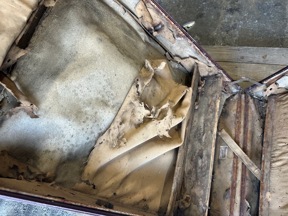 108374  ヴィンテージ  ガーメントスーツケース ワードローブ トランクケース  鞄　