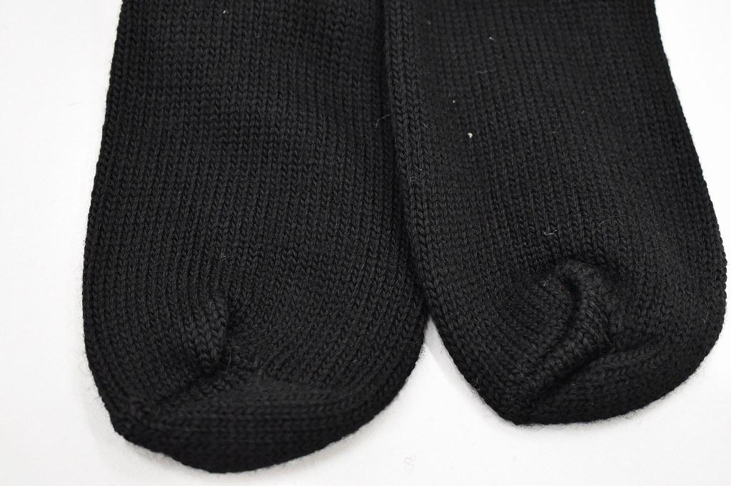 英国 「GOLDTOP」「80% Wool Seaboot Socks」 ウール80% シーブーツソックス COLOR：BLACK