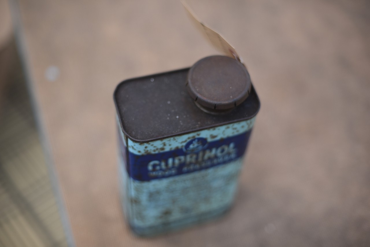 ヴィンテージ　CUPRONOL Wood Preserver ヴィンテージ缶　101091