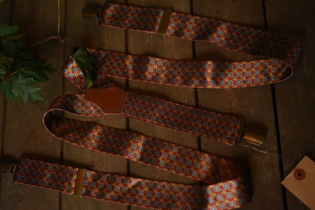 103269 ヴィンテージ　サスペンダー MADE IN GERMANY 刻印