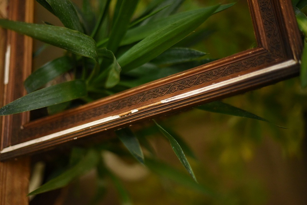 103601 ヴィンテージ ウッドフレーム 額縁