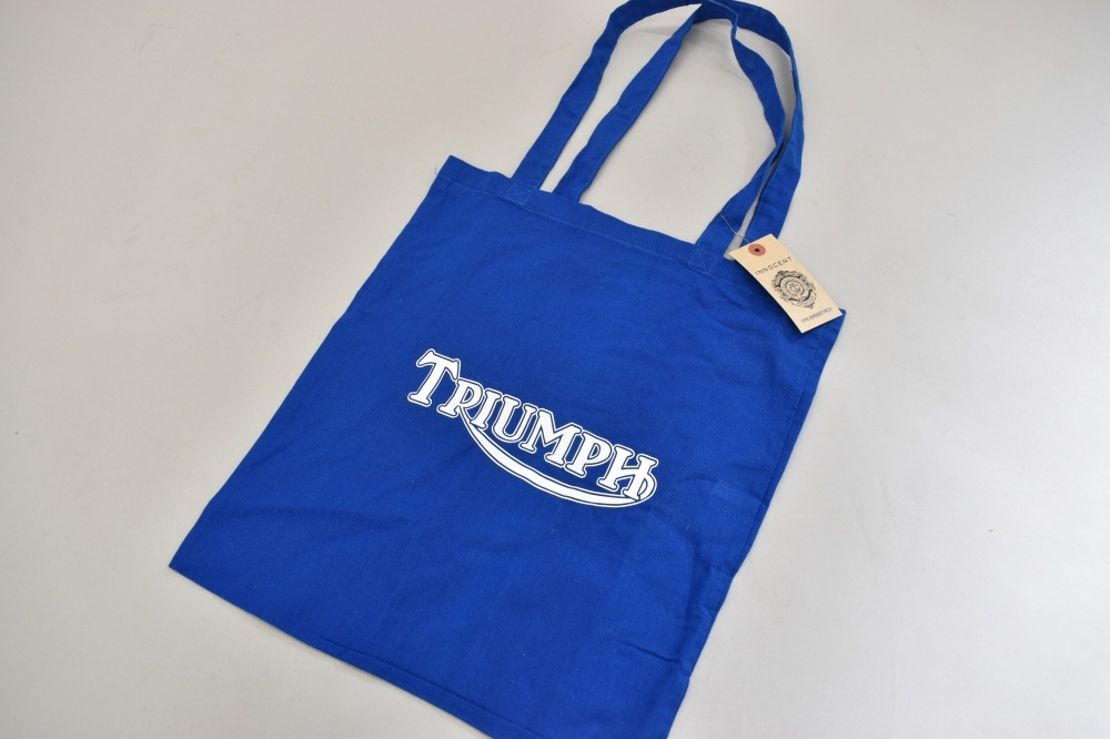 108533「IMFAA Ltd.」 「TRIUMPH」 トライアンフ　トートバッグ MADE IN ENGLAND
