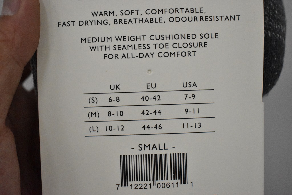 英国 「GOLDTOP」「75% Merino Wool Motorcycle Socks 」 メリノウール75%モーターサイクルソックス COLOR：GRAY