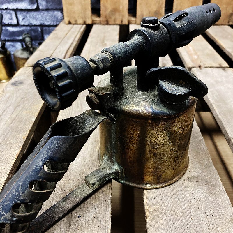 106042　「BLADON」 No.B61  BIRMINGHAM  ENGLAND    ブラス　トーチ　バーナー　ブロートーチ　コンロ　キャンプ　真鍮　　