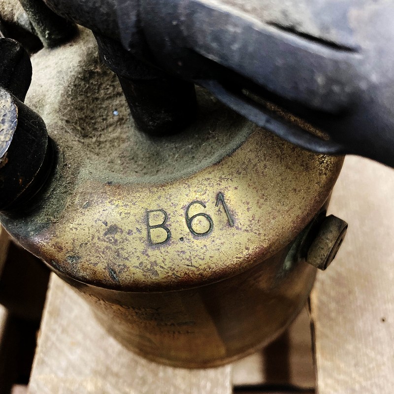 106042　「BLADON」 No.B61  BIRMINGHAM  ENGLAND    ブラス　トーチ　バーナー　ブロートーチ　コンロ　キャンプ　真鍮　　