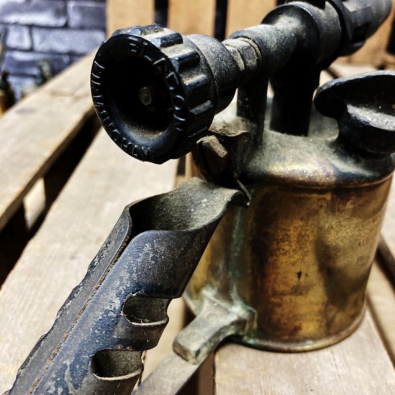 106042　「BLADON」 No.B61  BIRMINGHAM  ENGLAND    ブラス　トーチ　バーナー　ブロートーチ　コンロ　キャンプ　真鍮　　