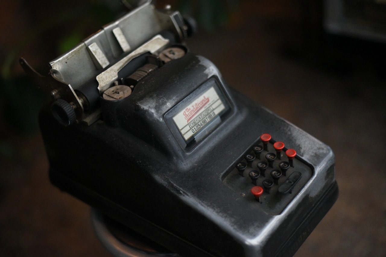 100858 ヴィンテージ　レジスター THE SUNDSTRAND　アメリカ製　USA