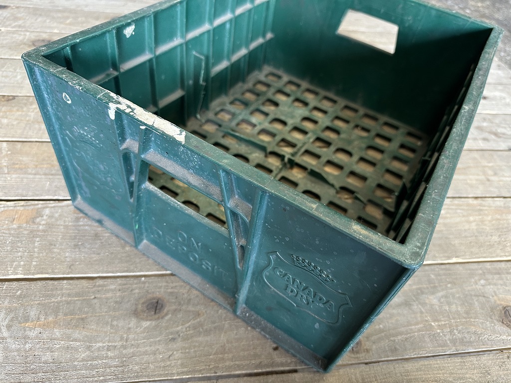 107928 ヴィンテージ 「ON DEPOSIT CANADA DRY」カナダドライ ラック 引き出し ケース