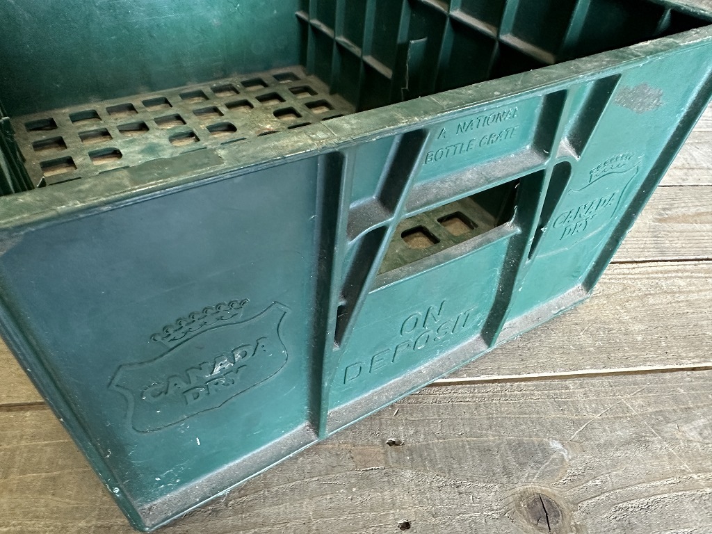 107928 ヴィンテージ 「ON DEPOSIT CANADA DRY」カナダドライ ラック 引き出し ケース