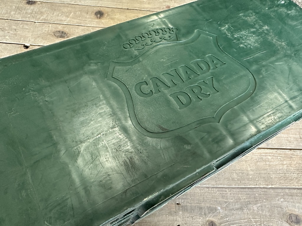 107928 ヴィンテージ 「ON DEPOSIT CANADA DRY」カナダドライ ラック 引き出し ケース