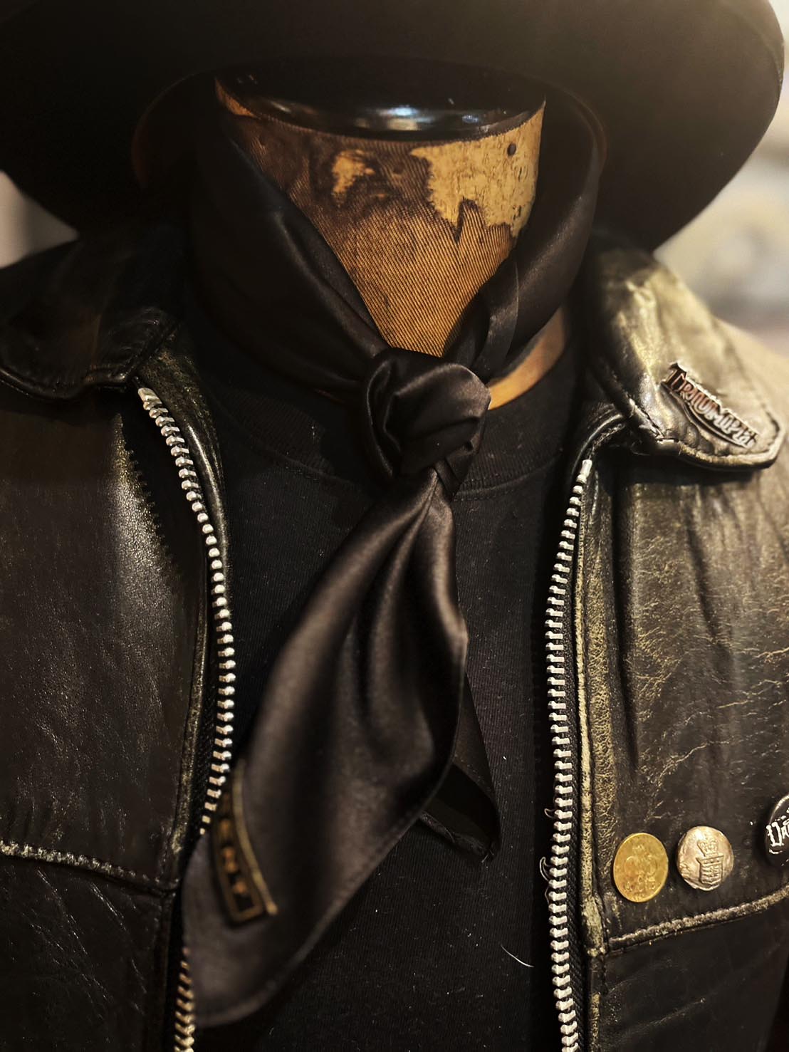 INNOCENT ORIGINAL！SCARF スカーフ　BLACK